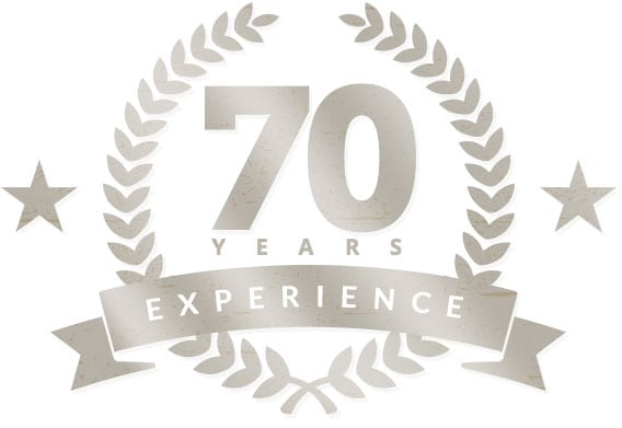 70 years of experience